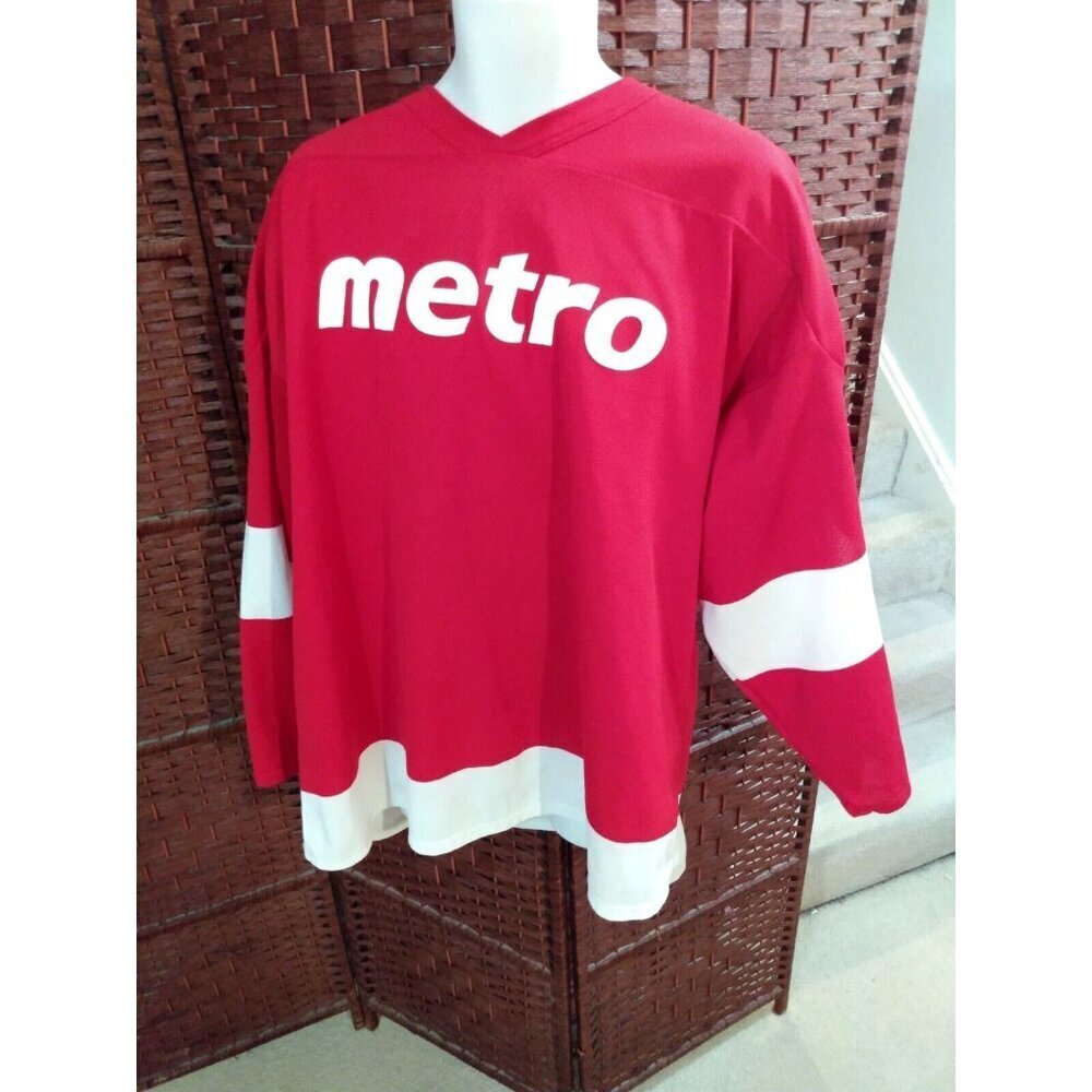 Metro Grocery Store Hockey Jersey Men's XL Canada Supermarket